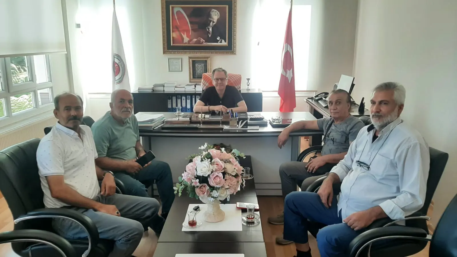 Kırıkhan Açık Cezaevi Müdürü Sn. Semih YURDAKUL'u Ziyaret